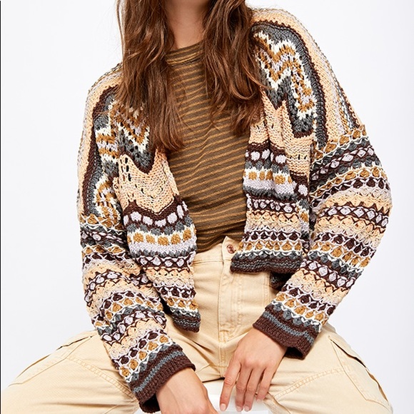 Free People Feeling Nostalgic Cardigan - Picture 7 of 14